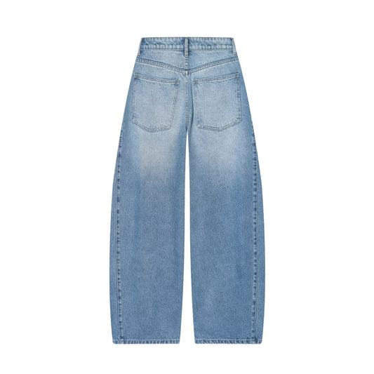 New Women's Fashion Classic Balloon Loose Jeans