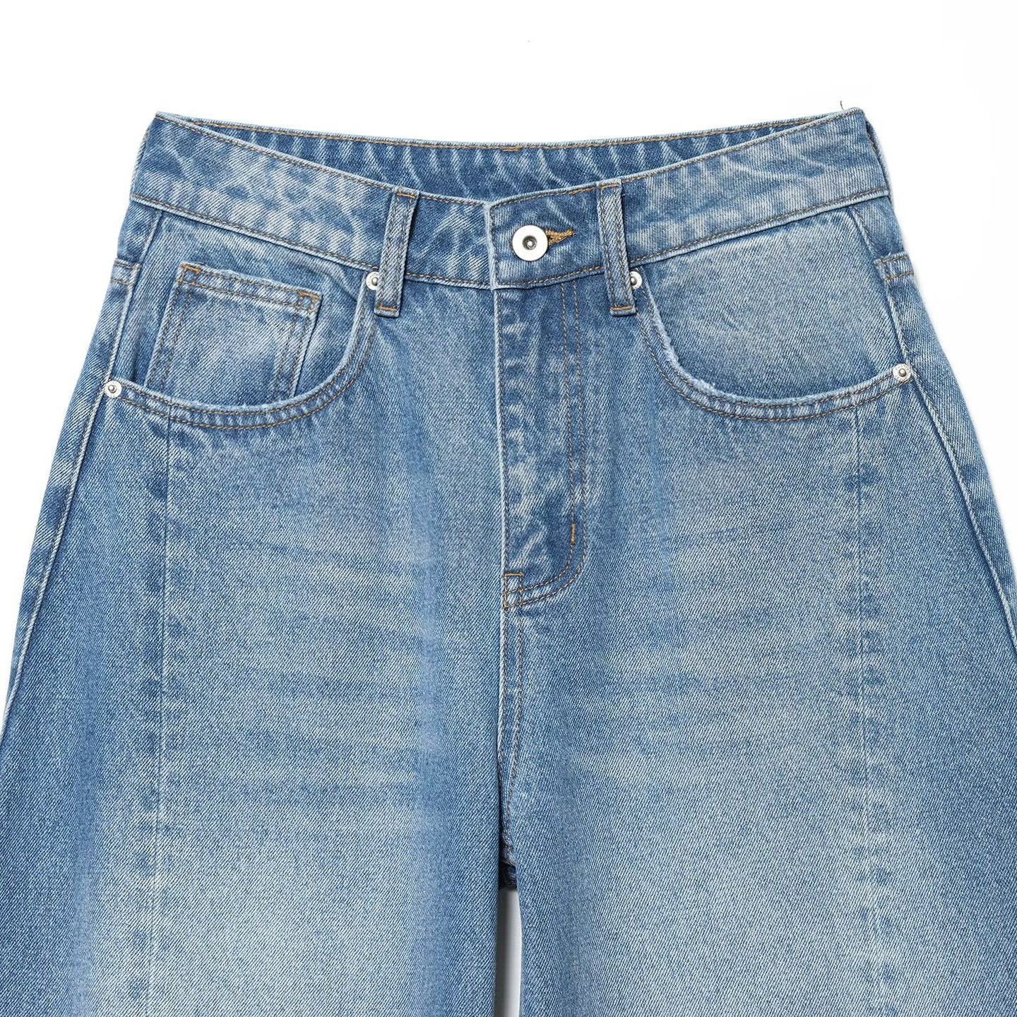 New Women's Fashion Classic Balloon Loose Jeans